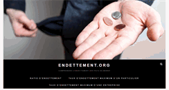 Desktop Screenshot of endettement.org