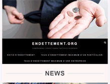 Tablet Screenshot of endettement.org